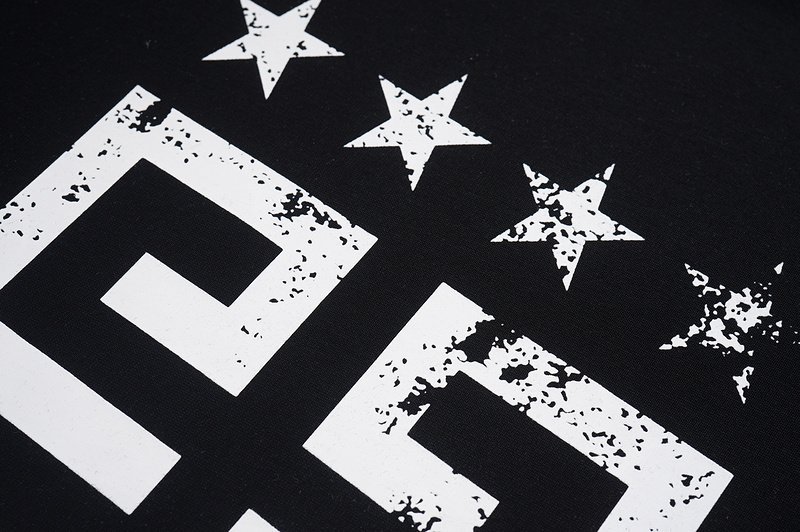 Футболка Givenchy 4 Stars With Text Logo "Black" фото № 7