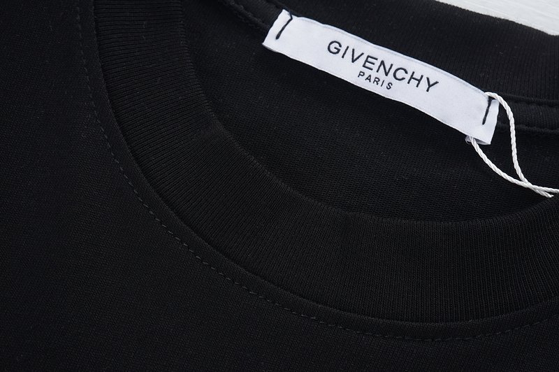 Футболка Givenchy 4 Stars With Text Logo "Black" фото № 9