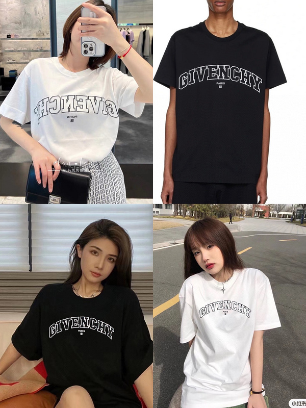 Футболка Givenchy Text In A Semicircle "Black" фото № 8