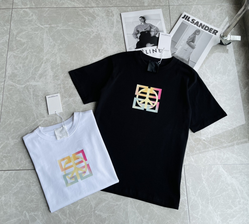 Футболка Givenchy Color Logo "Black" фото № 2