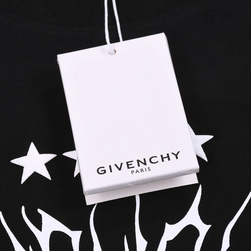 Футболка Givenchy Logo Of Different Styles "Black" фото № 3