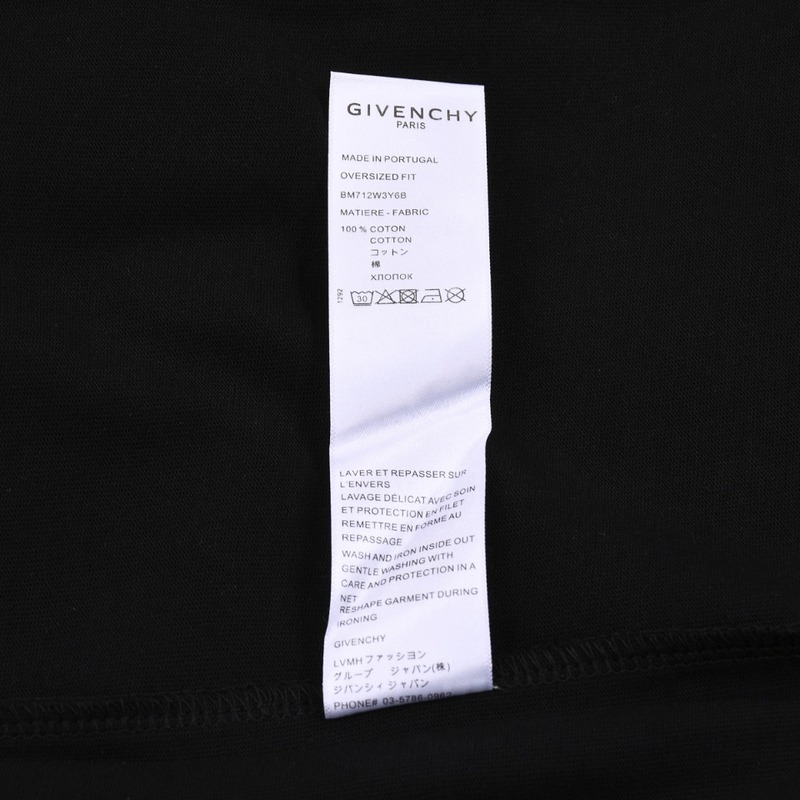 Футболка Givenchy Logo Of Different Styles "Black" фото № 4