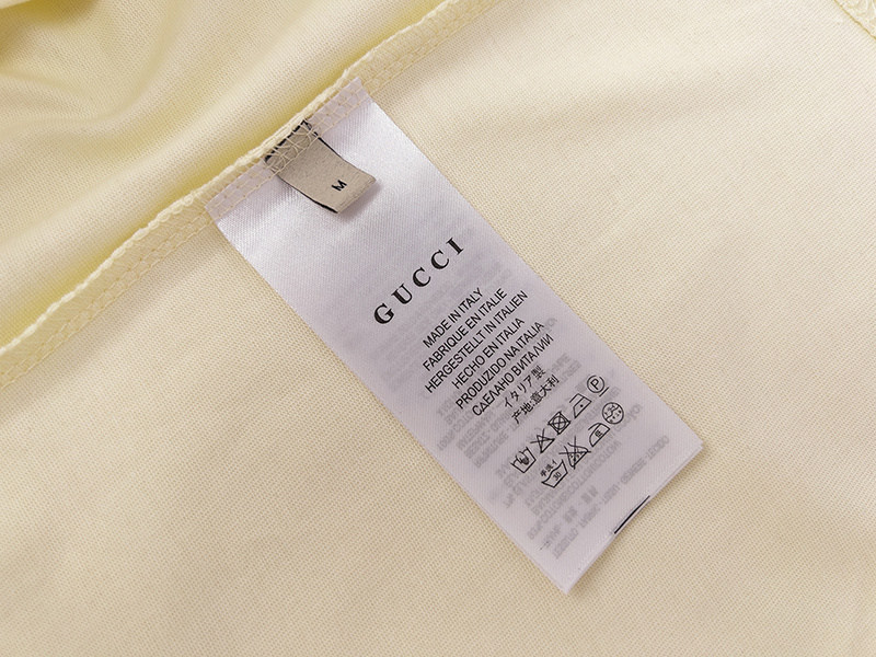 Футболка Gucci With Brand Print "Beige" фото № 5
