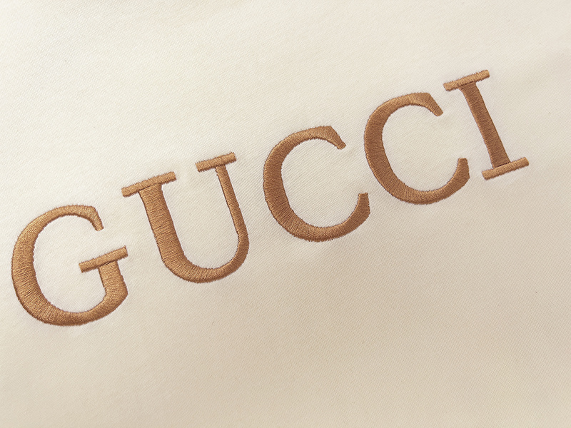 Футболка Gucci Original With Logo "Beige" фото № 4