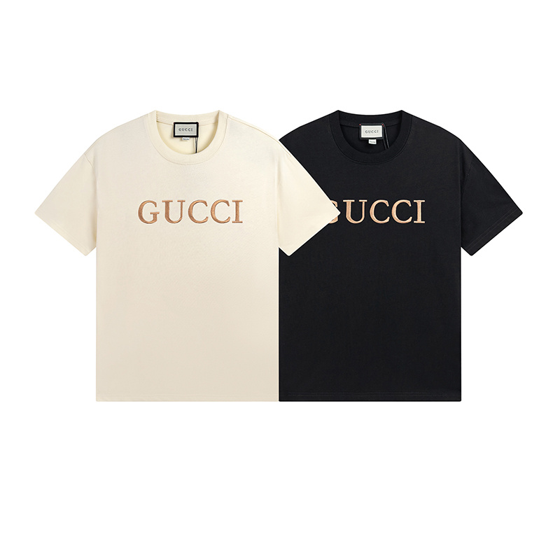 Футболка Gucci Original With Logo "Beige" фото № 5