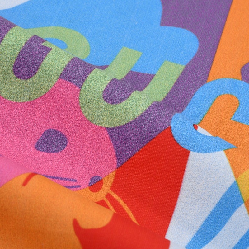 Футболка Gucci Colored Rabbits "White" фото № 4