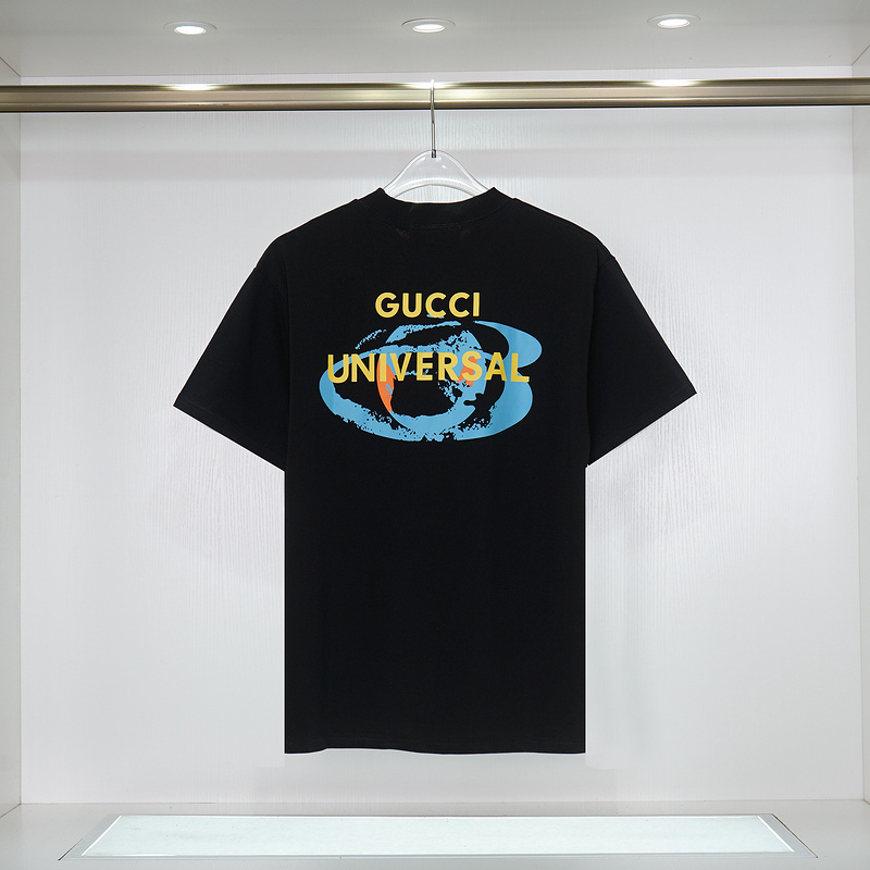 Футболка Gucci Universal With Logo "Black" фото № 5
