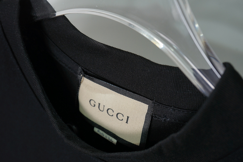 Футболка Gucci Universal With Logo "Black" фото № 3