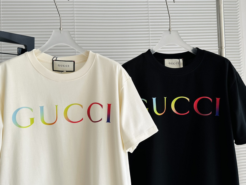 Футболка Gucci Cotton With An Interesting Logo "Black" фото № 5