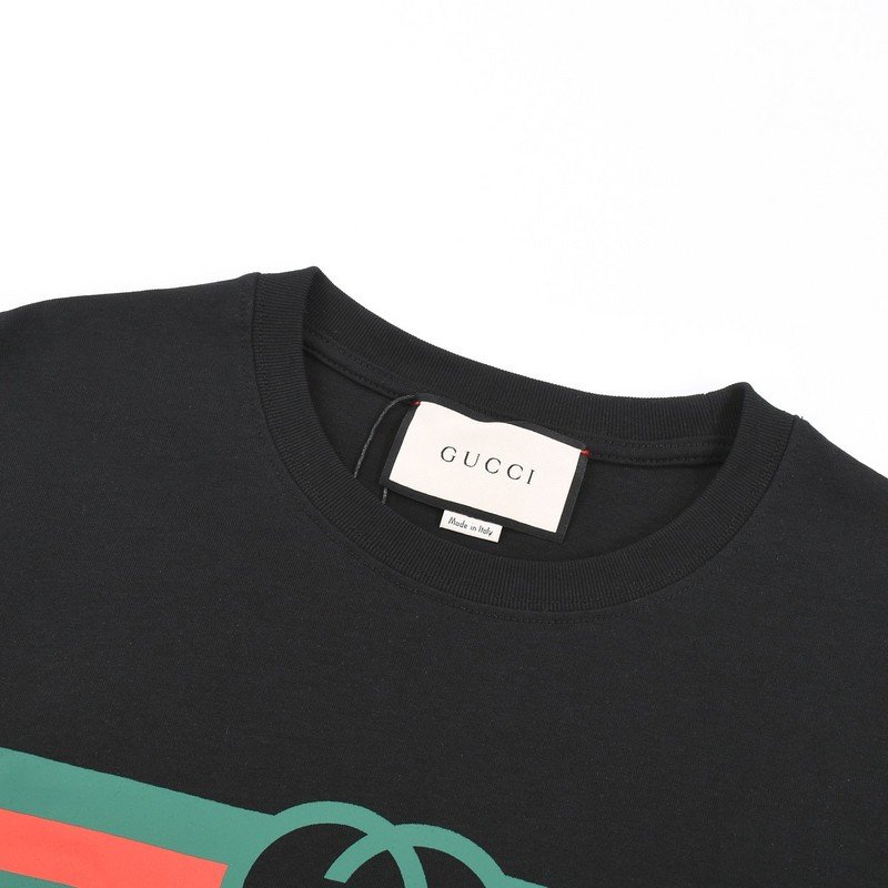 Футболка Gucci With An Abstract Logo "Black" фото № 6