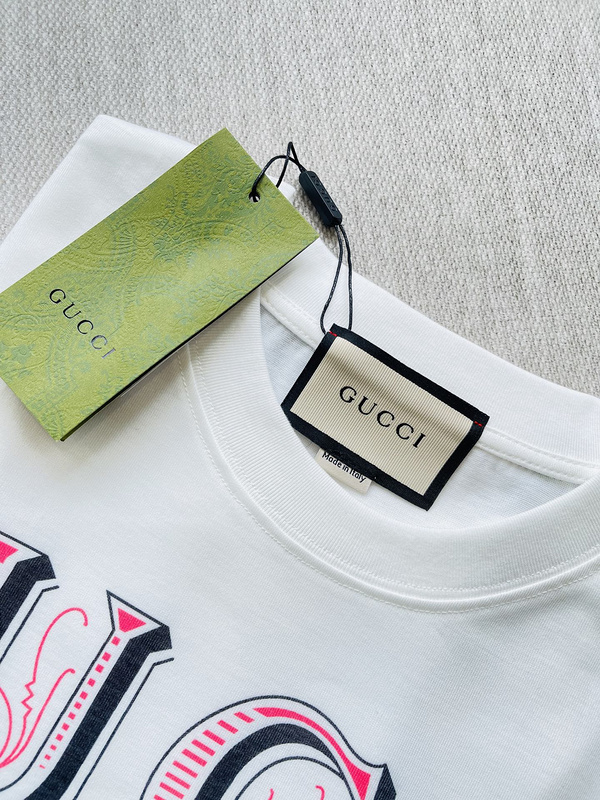 Футболка Gucci Art of People "White, Red" фото № 6