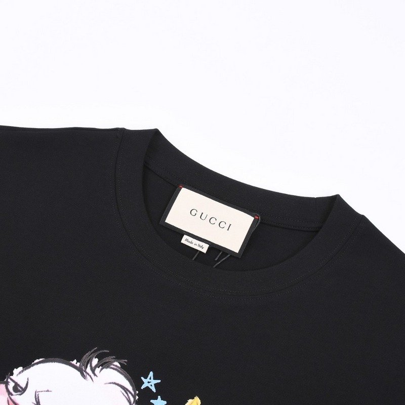 Футболка Gucci The Boxer Hare "Black" фото № 7