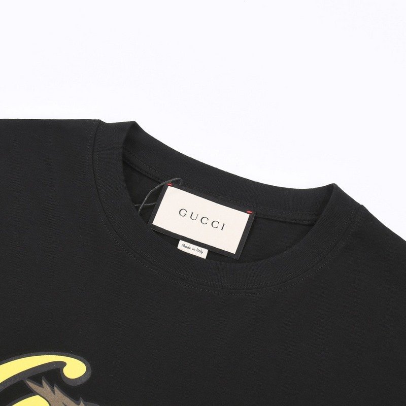 Футболка Gucci There Is Never A Lot Of Money "Black" фото № 2