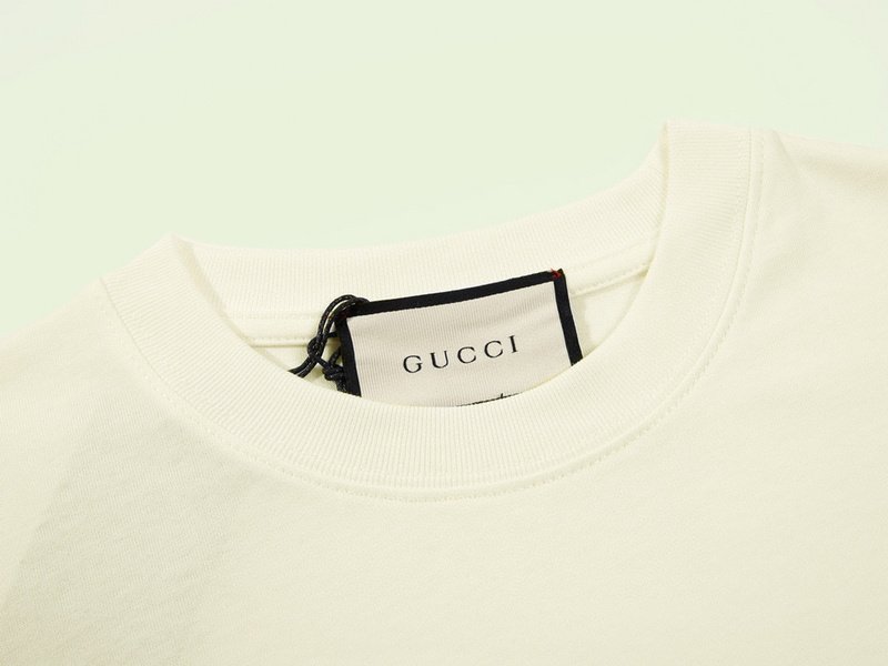 Футболка Gucci With The Text Declaration Of Love "Cream" фото № 5