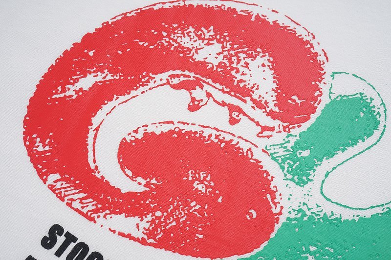 Футболка Gucci Multicolor Big Logo With Inscription Front "White" фото № 5