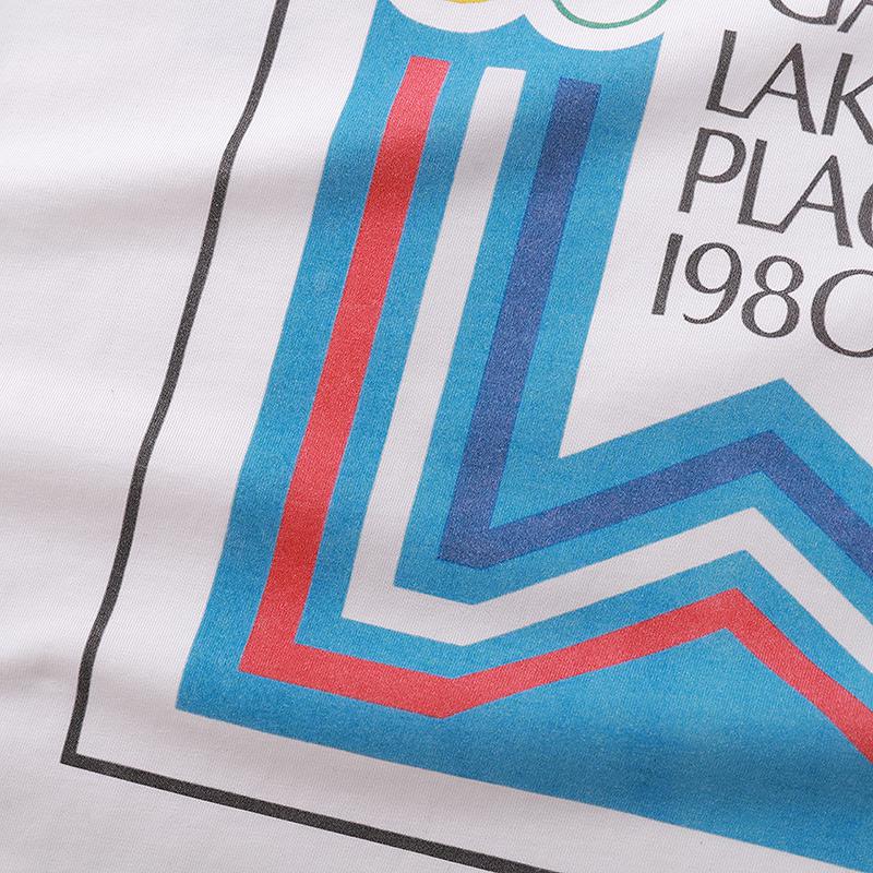 Футболка Kith Winter Olympics 1980 "White" фото № 8