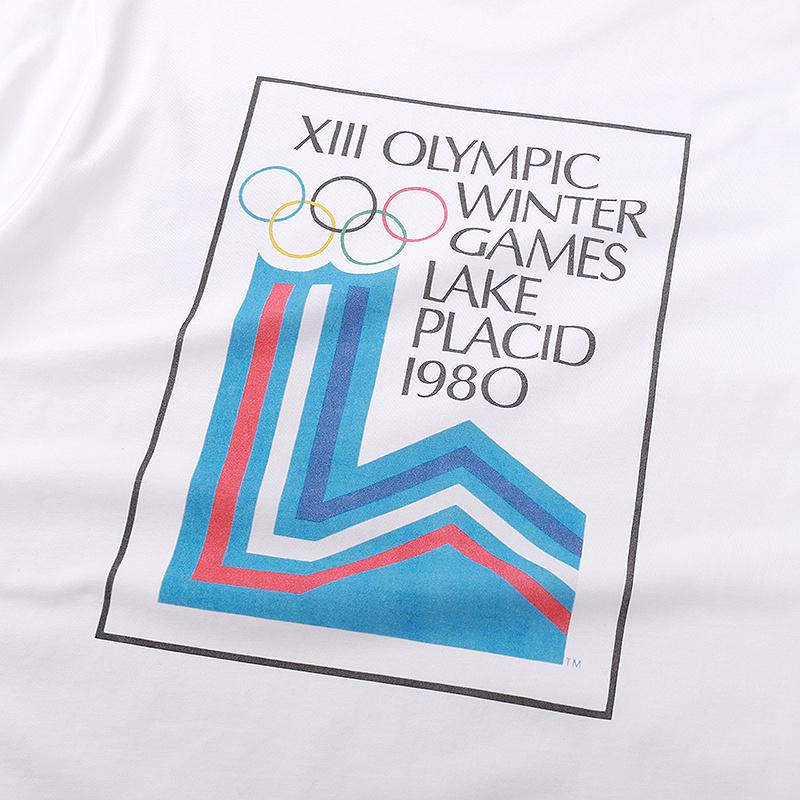 Футболка Kith Winter Olympics 1980 "White" фото № 6
