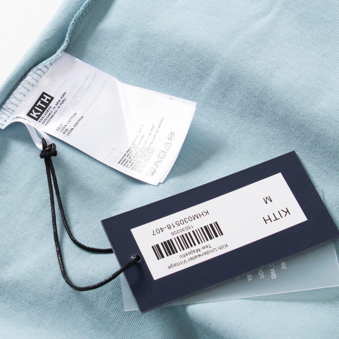 Футболка Kith Dolphins "Blue" фото № 5