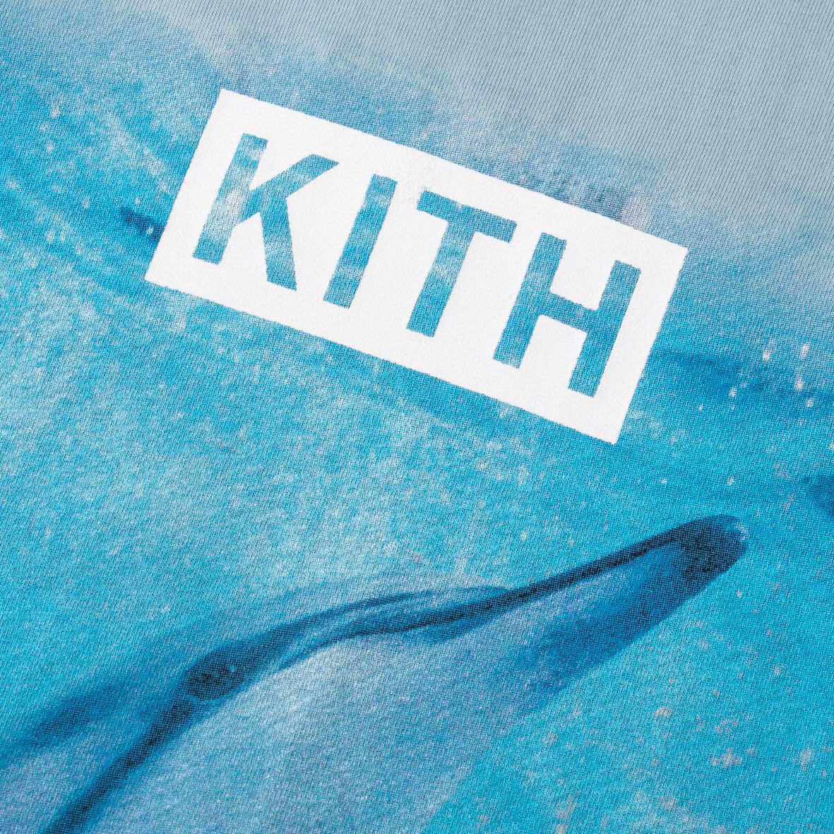 Футболка Kith Dolphins "Blue" фото № 4
