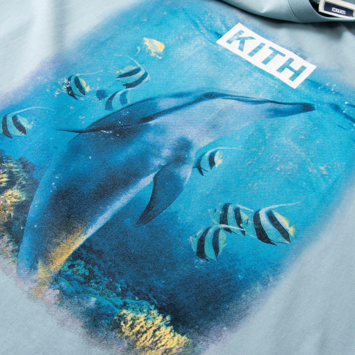 Футболка Kith Dolphins "Blue" фото № 3