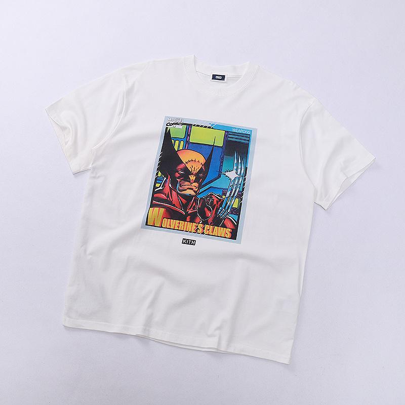 Футболка Kith Wolverine Claws "White" фото № 2