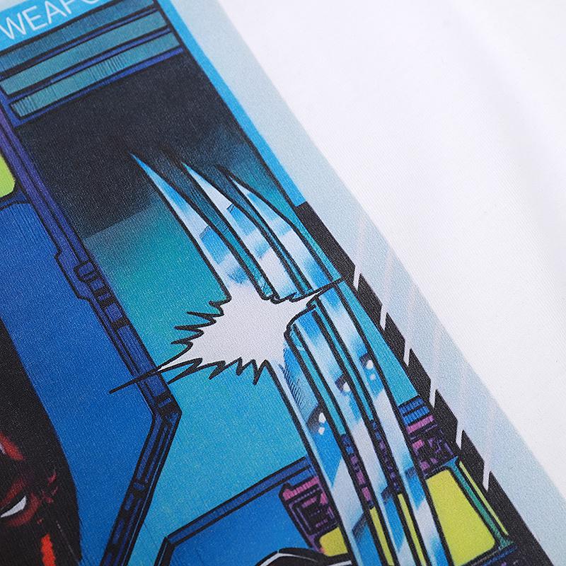 Футболка Kith Wolverine Claws "White" фото № 5