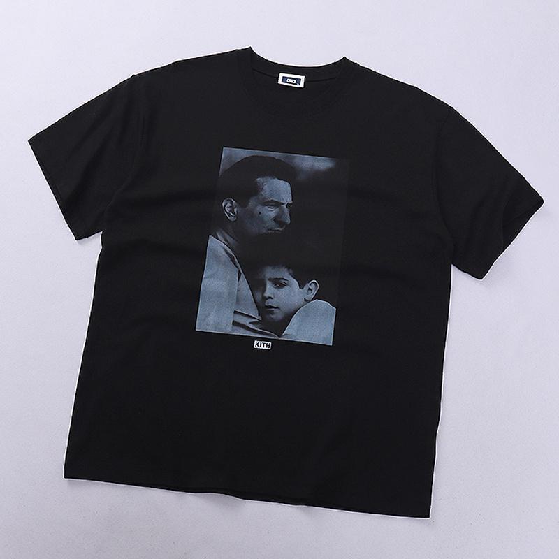 Футболка Kith Father and Son "Black" фото № 2