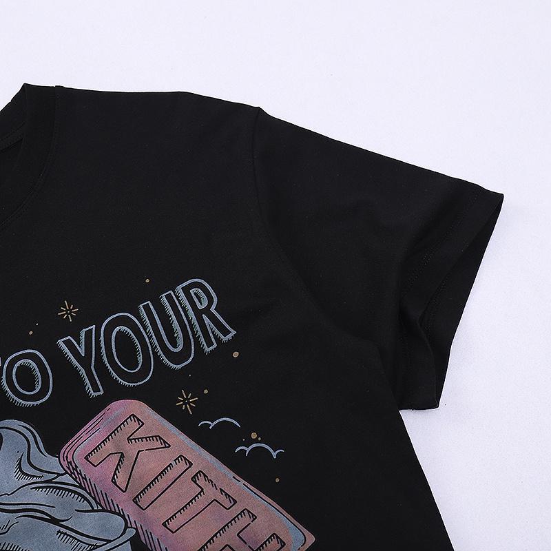 Футболка Kith Listen to Your Cravings "Black" фото № 3