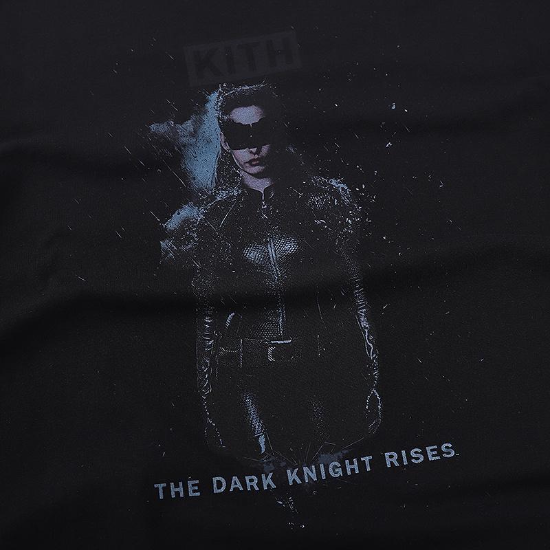 Футболка Kith The Dark Knight Rises "Black" фото № 4