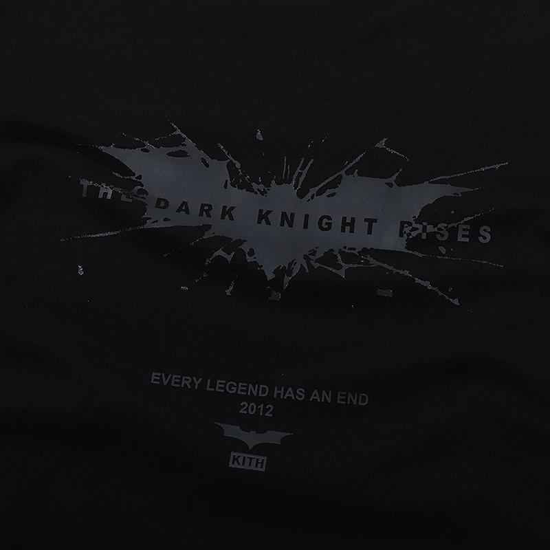 Футболка Kith The Dark Knight Rises "Black" фото № 8
