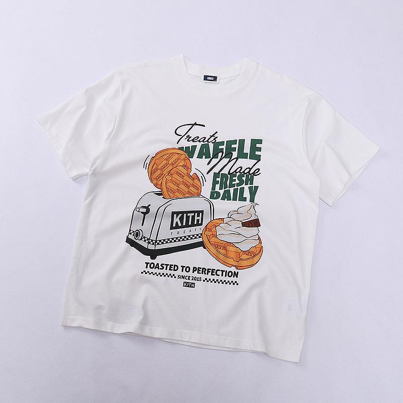 Футболка Kith Waffle Treats "White" фото № 2