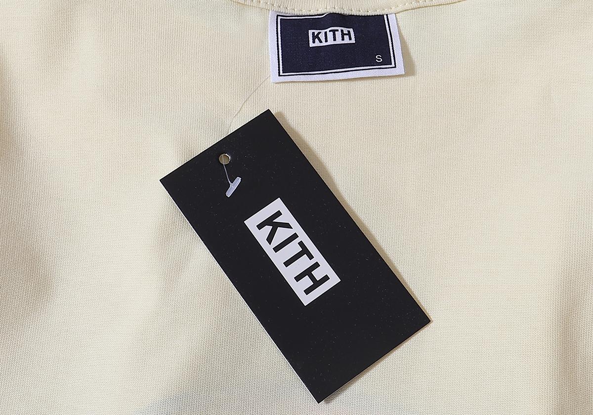 Футболка Kith Logo Kith & Kit "Beige" фото № 4