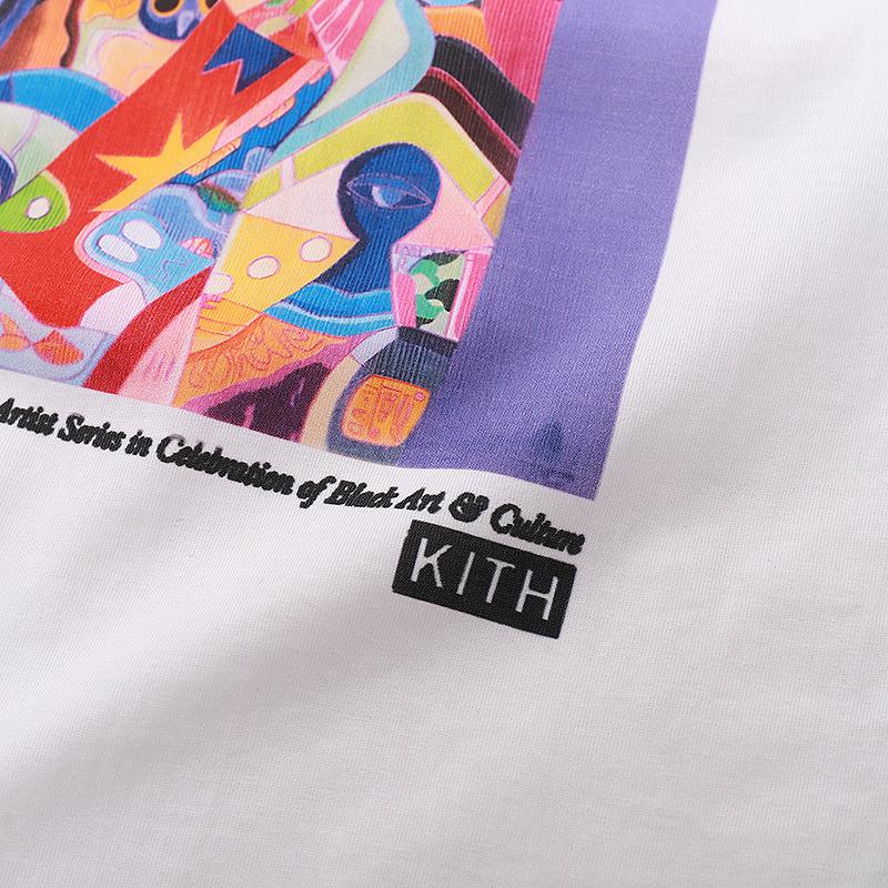 Футболка Kith Colorful Connections "White" фото № 9