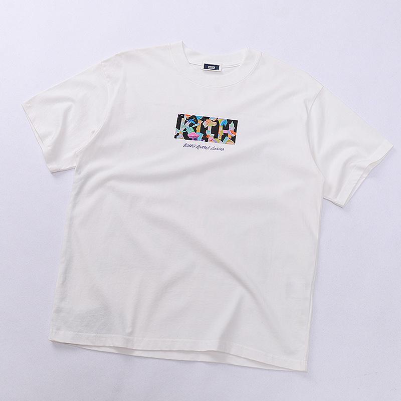 Футболка Kith Colorful Connections "White" фото № 2