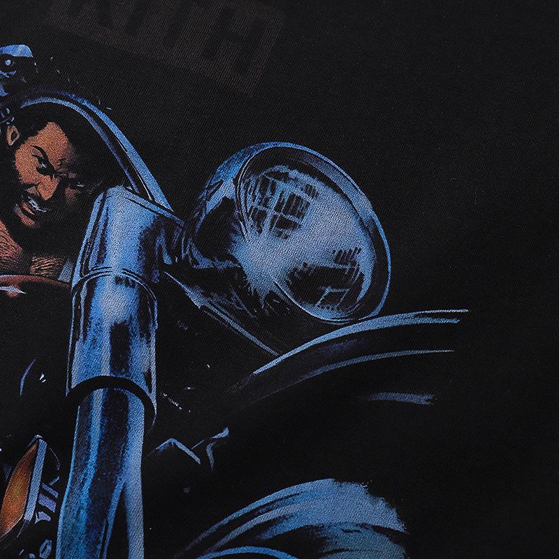 Футболка Kith Motorcycle "Black" фото № 4