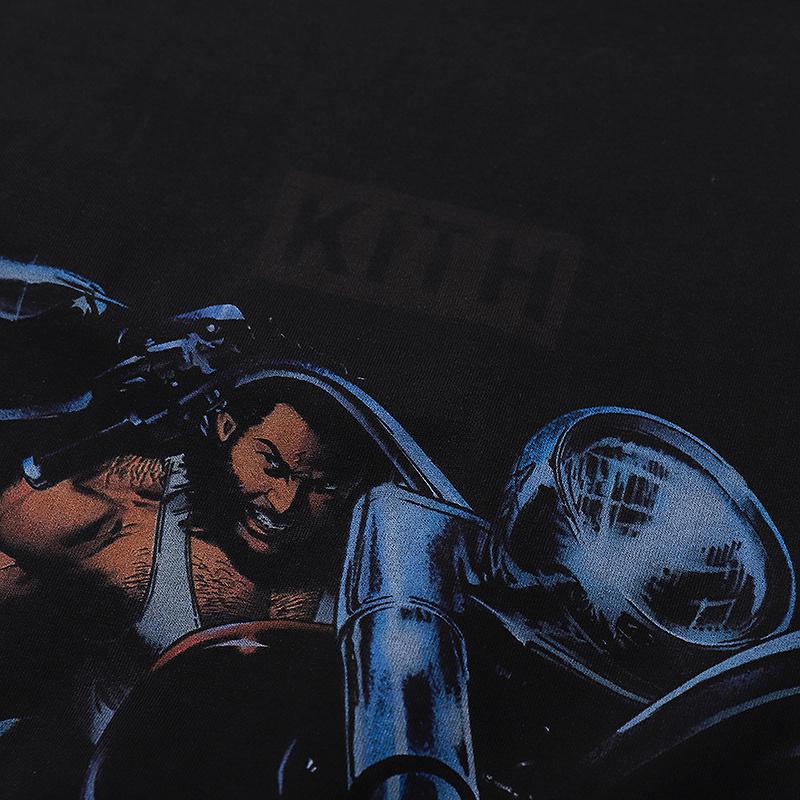 Футболка Kith Motorcycle "Black" фото № 7