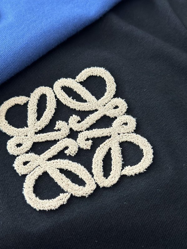 Футболка Loewe With Beige Logo "Black" фото № 4