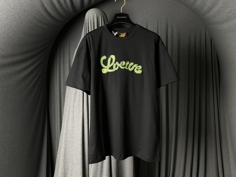 Футболка Loewe Cactus Logo "Black" фото № 2