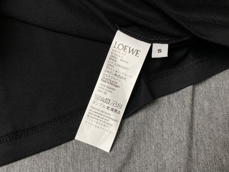 Футболка Loewe Cactus Logo "Black" фото № 4