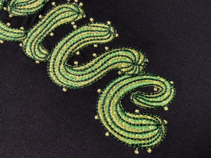 Футболка Loewe Cactus Logo "Black" фото № 6