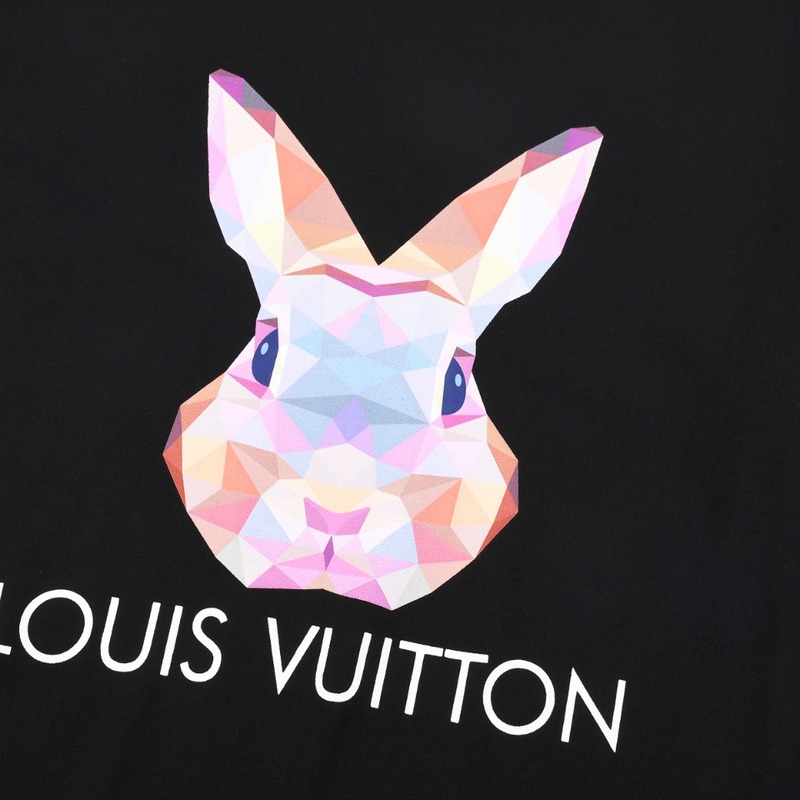 Футболка Louis Vuitton The Colored Hare "Black" фото № 5
