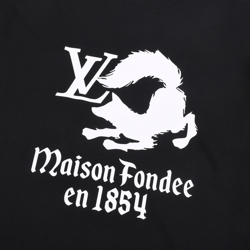 Футболка Louis Vuitton Maison Fondee "Black" фото № 7