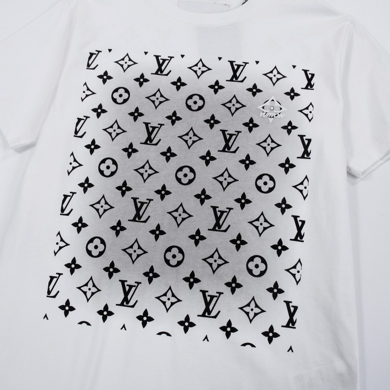 Футболка Louis Vuitton With A Gray Spot "White" фото № 2