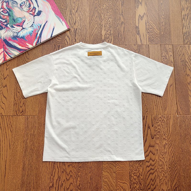 Футболка Louis Vuitton With Logos "White" фото № 2