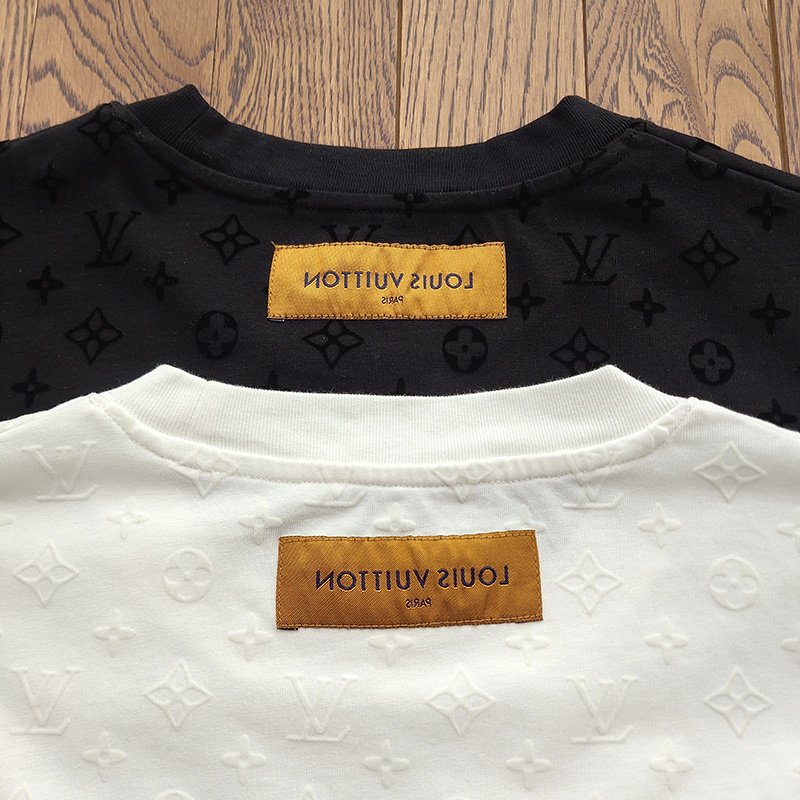 Футболка Louis Vuitton With Logos "White" фото № 3