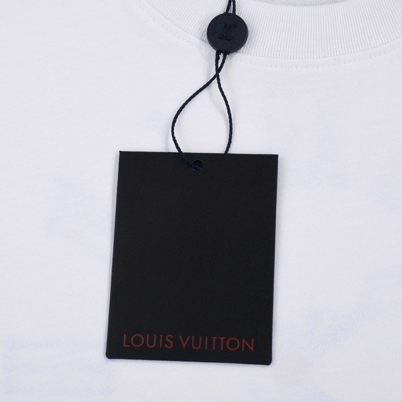 Футболка Louis Vuitton Live By The Clock "White" фото № 7