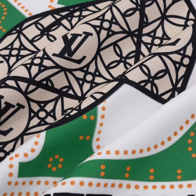 Футболка Louis Vuitton Print Logo And Cap "White" фото № 3