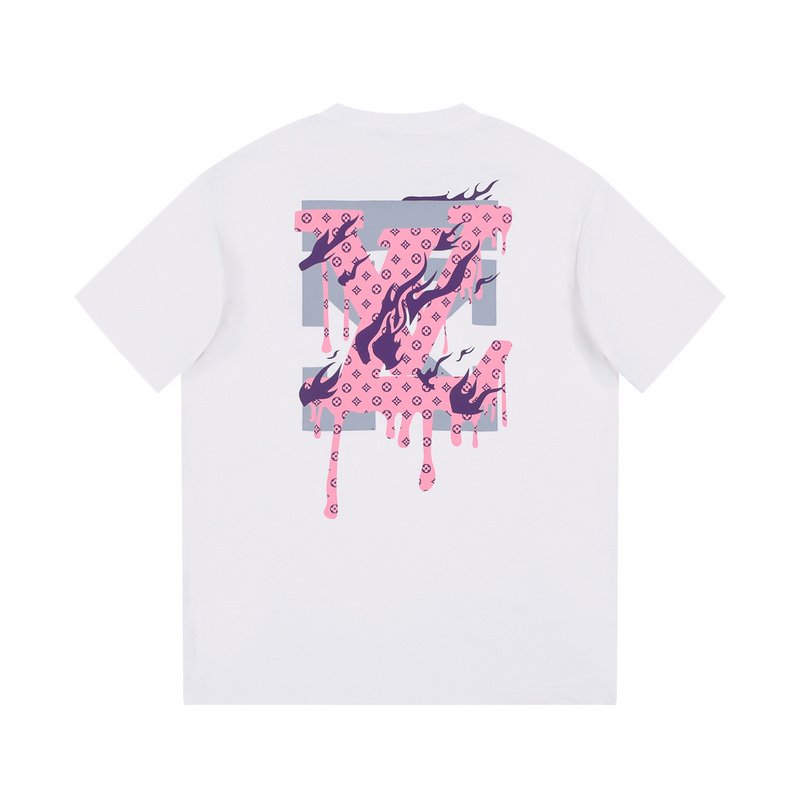 Футболка Louis Vuitton Pink Thread Logo "White" фото № 7