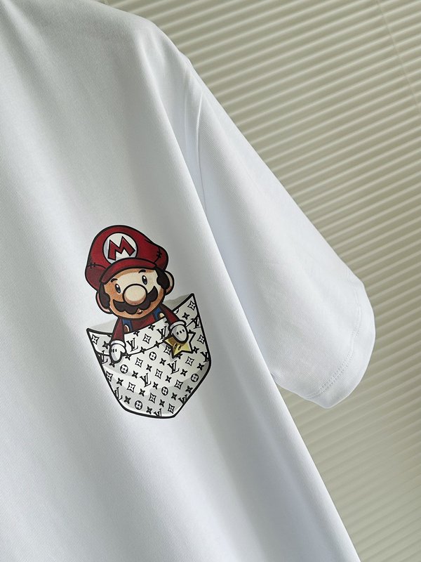 Футболка Louis Vuitton Mario "White" фото № 2