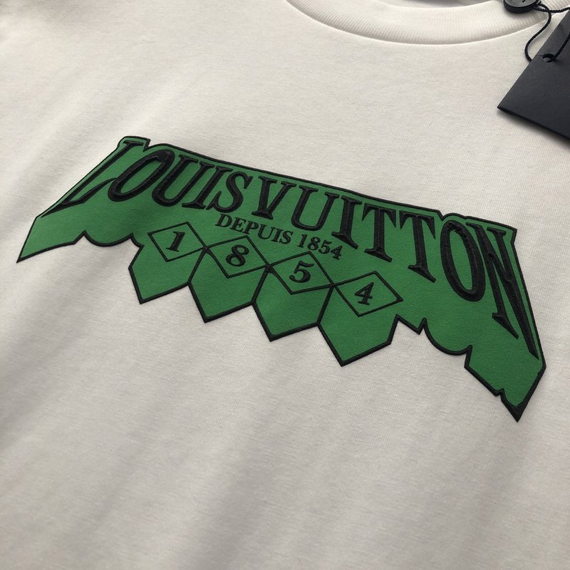 Футболка Louis Vuitton Depuis 1854 Logo "White" фото № 7